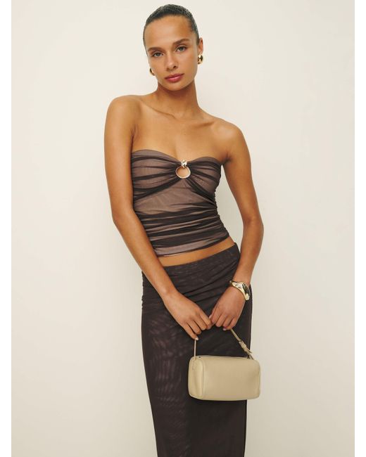 Reformation Natural Myra Knit Top