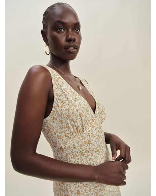 Reformation Natural Calix Dress