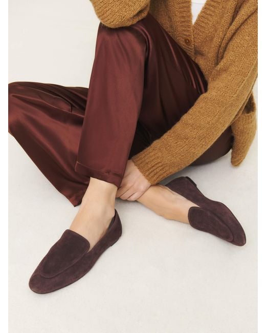 Reformation Brown Kat Soft Loafer