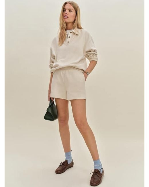 Reformation Natural Leon Sweat Short