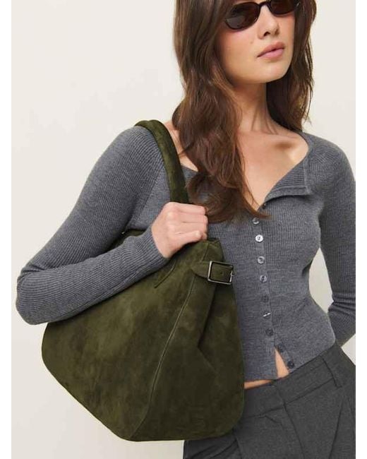【Reformation】Patrizia Oversized Bag Reformation Oversized Patrizia Bowling Bag | Shopbop