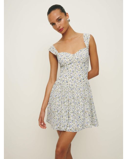 Reformation White Taiga Dress