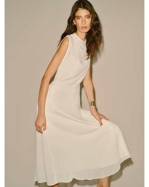 Reformation Natural Marlette Dress
