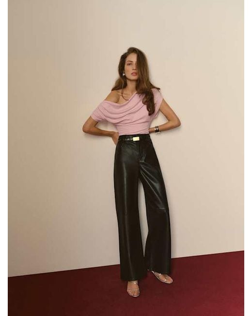 Reformation Natural Iris Knit Top
