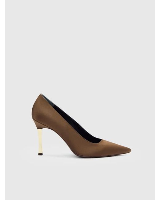 Reformation Natural Joelle Heeled Pump 6