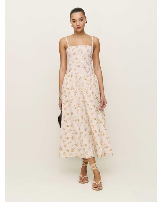 Reformation Katarin Linen Dress 8 | Lyst