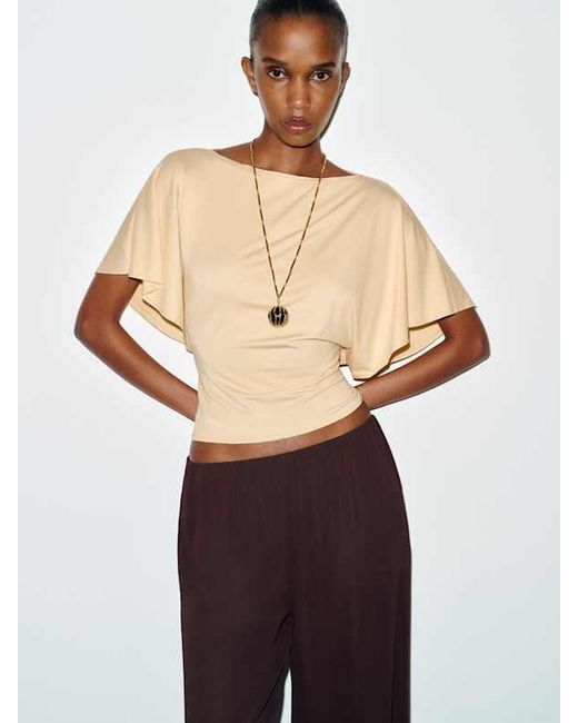 Reformation White Avery Knit Top