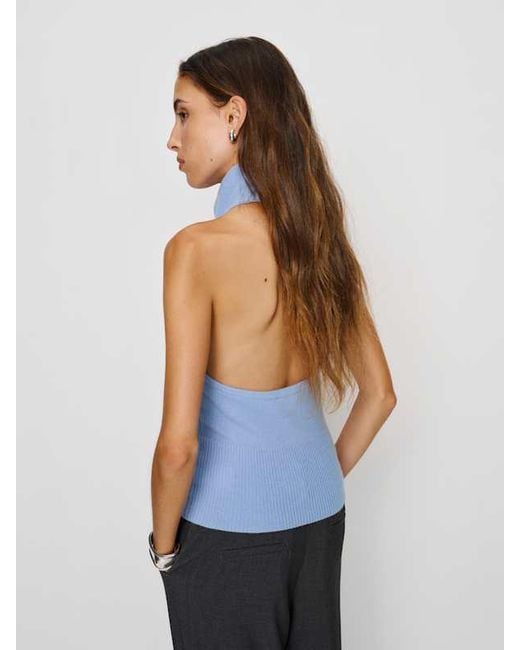 Reformation Natural Leni Cashmere Halter