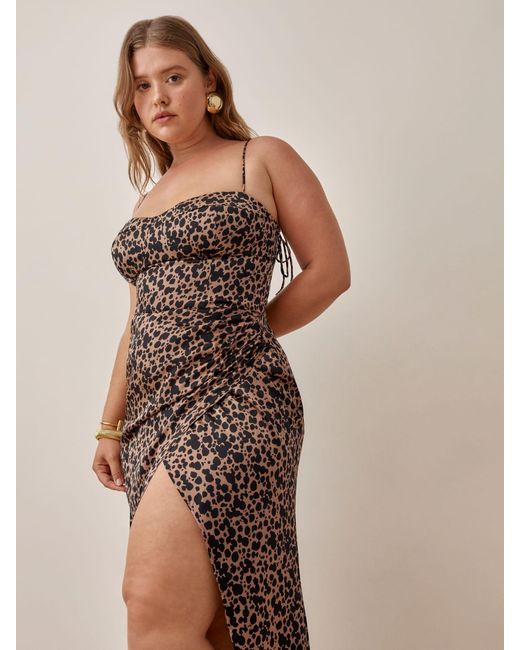 Reformation Silk Marguerite Dress 