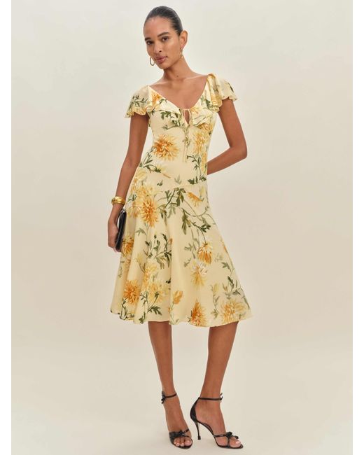 Reformation Natural Gaelle Dress