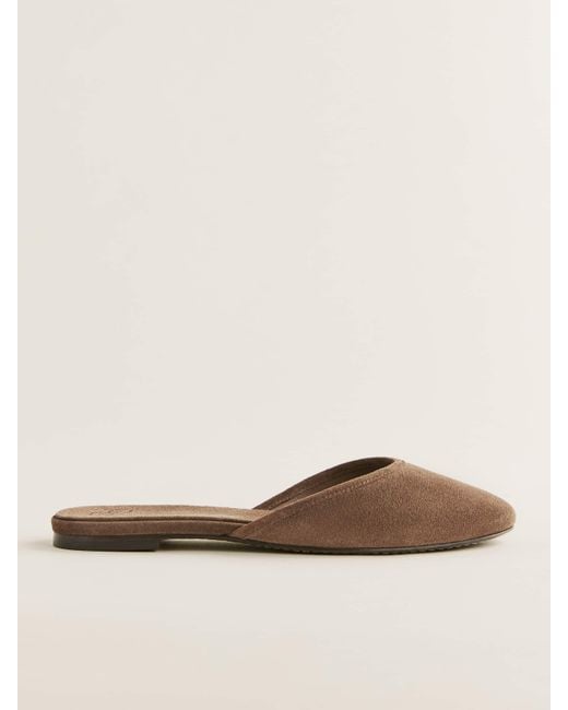 Reformation Natural Melly Flat Mule