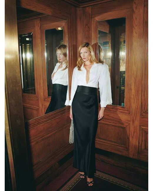 Reformation White Becker Shirt 0