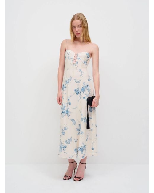 Reformation White Emely Dress 6