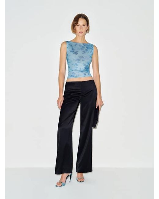 Reformation White Dusk Knit Top