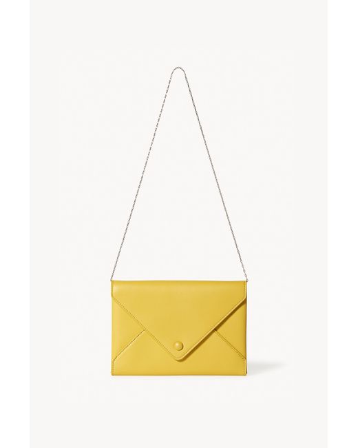 yellow envelope bag
