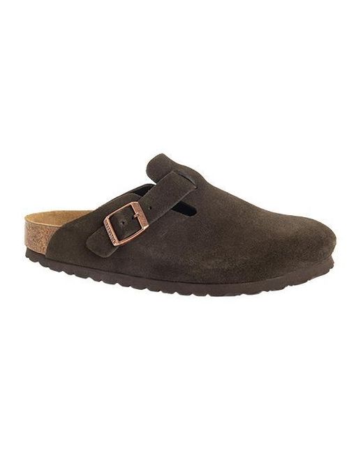 birkenstock mocha soft footbed