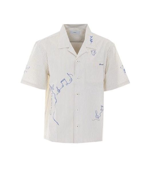 Camicia Bianca di DUNST in White da Uomo