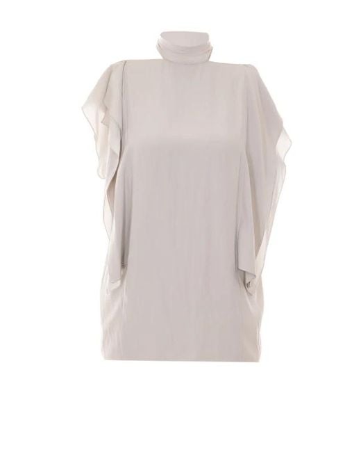 Top Plaster di Lanvin in Gray