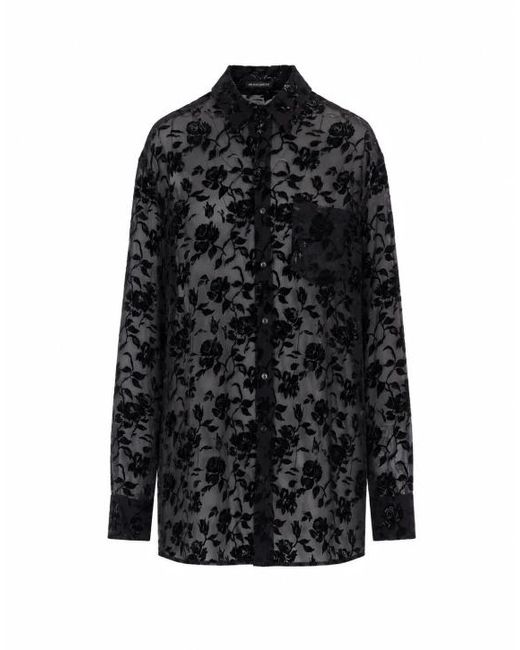 Camicia Nera di Ann Demeulemeester in Black