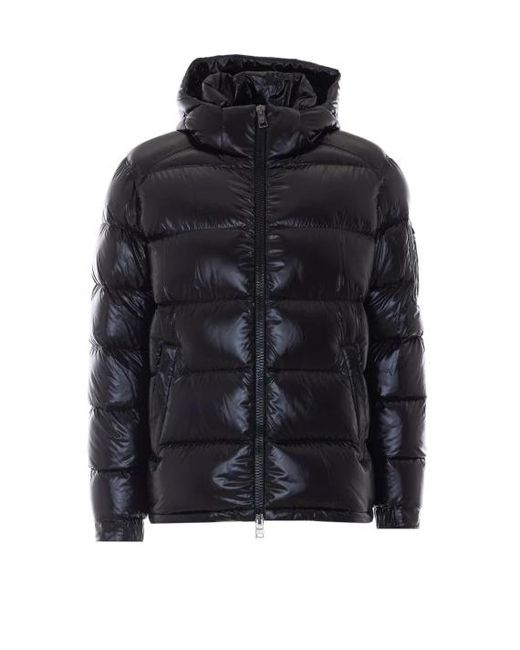 Giaccone Nero di Herno in Black da Uomo