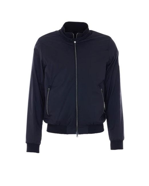 Giacca Nera di Herno in Blue da Uomo