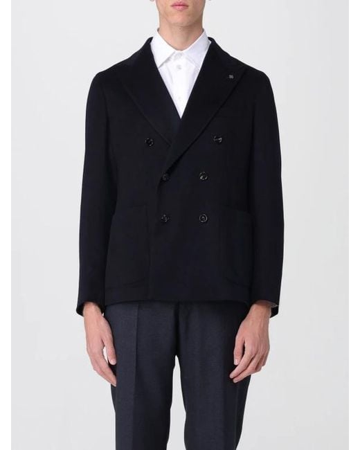 Jacket di Tagliatore in Blue da Uomo