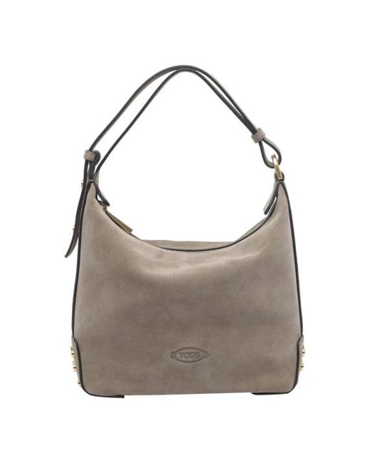 Borsa Gmt Sacca Mini di Tod's in Gray