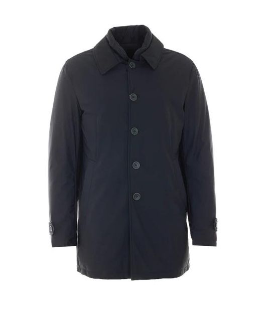 Giaccone Blu di Herno in Blue da Uomo