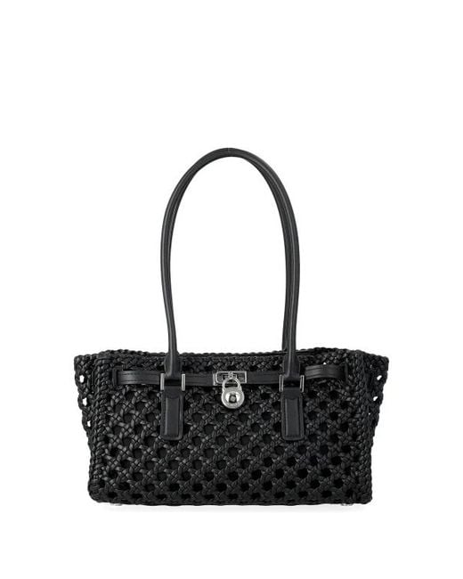 Borsa A Mano Donna Hamilton Moderne Nera di Michael Kors in Black