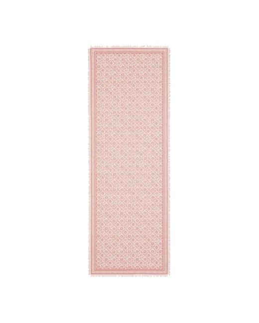 Sciarpa Rosa di Tory Burch in Pink