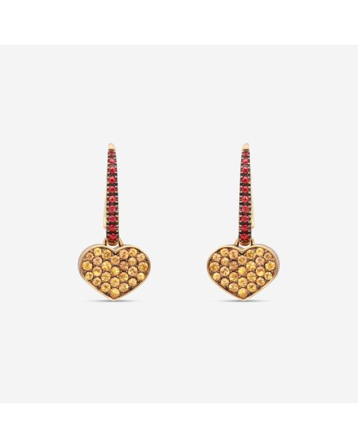 Nanis Metallic 18K & Sapphire Drop Earrings Os6-506