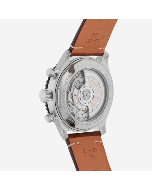 Breitling Black Aviator 8 Chronograph 43 Mosquito Stainless Steel Automatic Watch Ab01194A1B1X2 for men