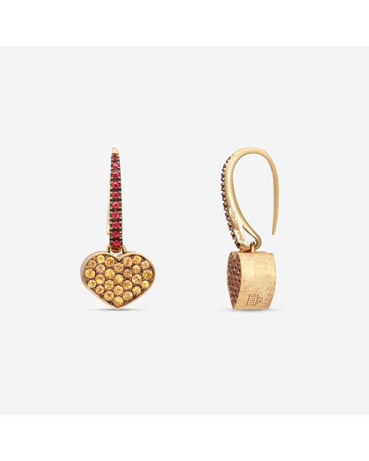 Nanis Metallic 18K & Sapphire Drop Earrings Os6-506