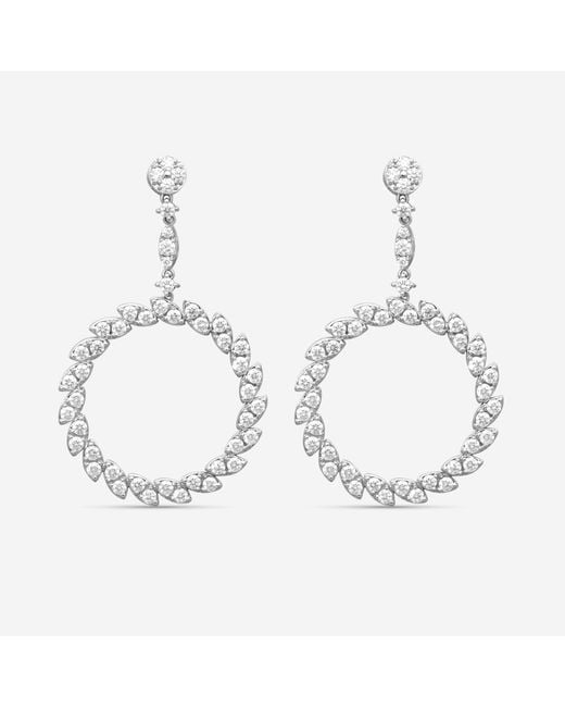 Roberto Coin Metallic Marquesa 18K Diamond Drop Earrings 8882841Awerx0