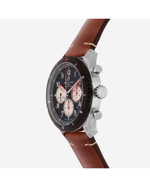 Breitling Black Aviator 8 Chronograph 43 Mosquito Stainless Steel Automatic Watch Ab01194A1B1X2 for men