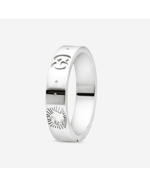 Gucci Metallic Icon 18K Band Ring Ybc607339002010