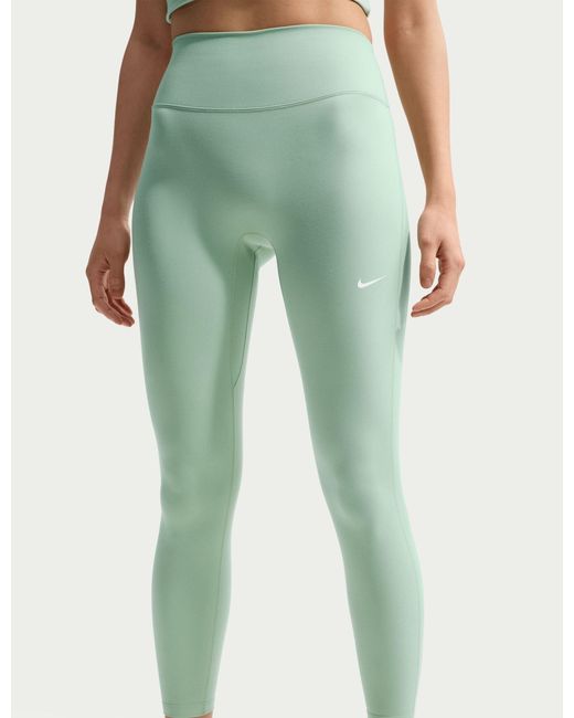 Nike Green Women's One High Waisted 7/8 leggings