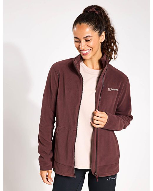Berghaus Purple Women's Prism 2.0 Micro Full Zip Fleece