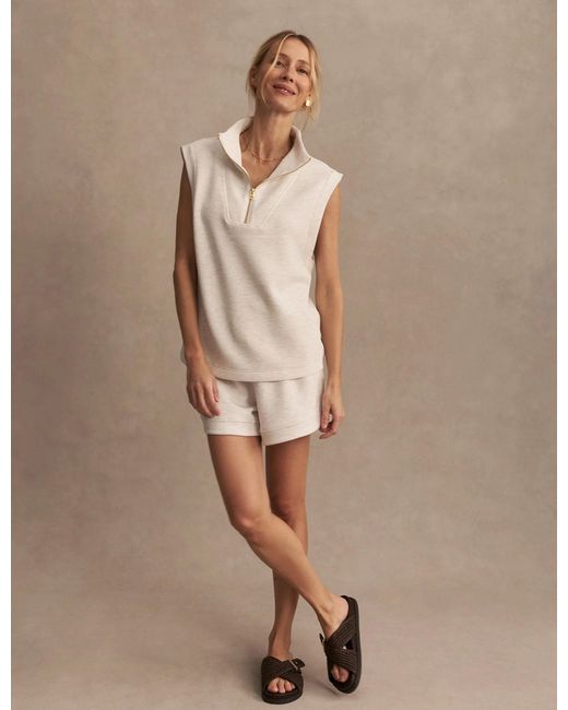 Varley Natural Women's Magnolia 2.0 Half-zip Tank