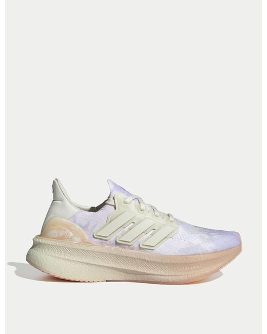 Adidas White Women's Ultraboost 5 Tie-dye Shoes