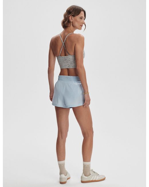 Varley Blue Women's Kallin Running Short 1.5"