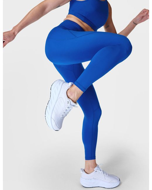 Sweaty Betty Power 7/8 Gym Leggings in Blue