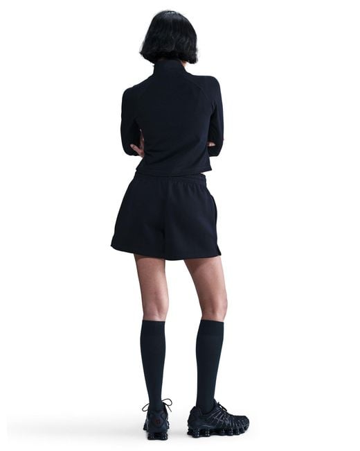 Nike Blue Women's Sportswear Phoenix Fleece 4" Shorts