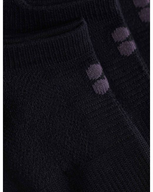 Sweaty Betty Blue Women's Lightweight Trainer Socks 3 Pack