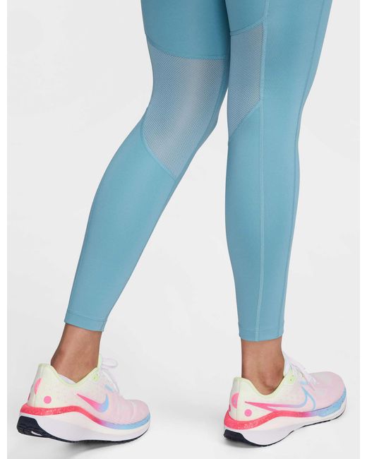 Nike Blue Women's Epic Fast Pocket Running leggings