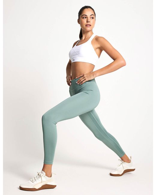 PUMA Blue Women's Move High Waisted 7/8 Tights