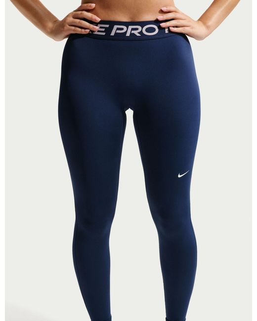 Nike Blue Women's Pro leggings