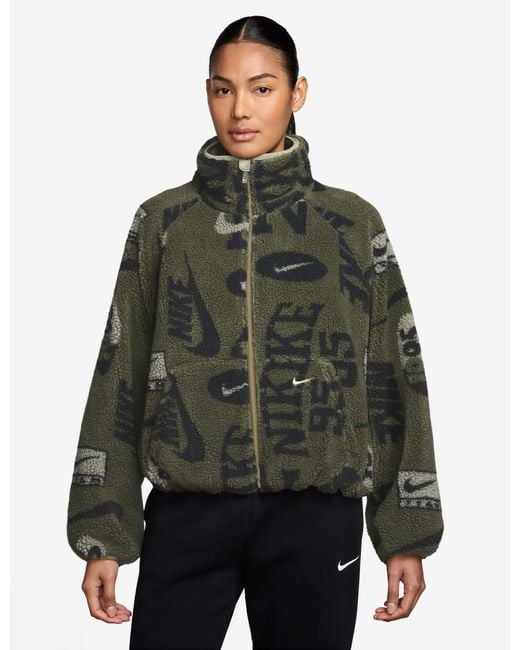 camo nike jacket womens