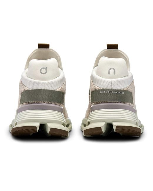 On Shoes White Women's Cloudnova