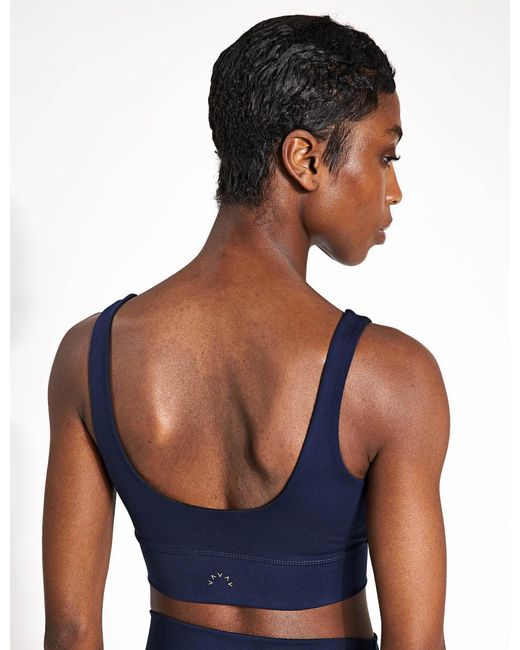 Varley Blue Women's Freesoft Cori Light Support Sports Bra
